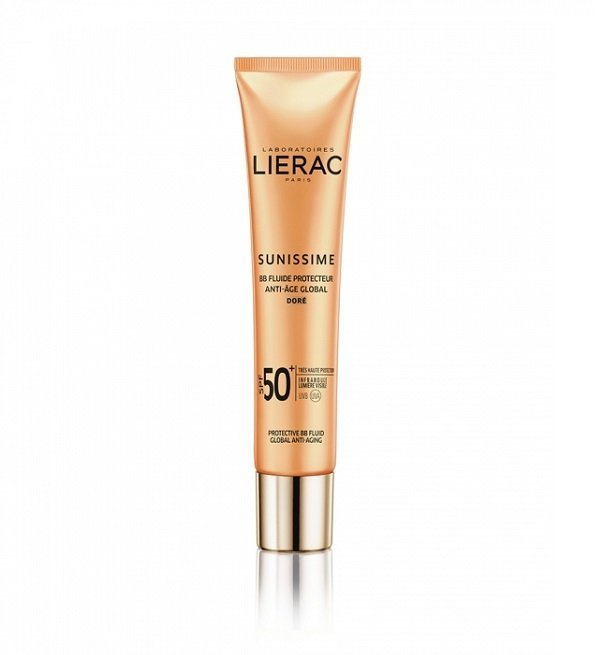 Lierac Sunissime Bb Fluide Protecteur Dore Anti Age Global Spf50 40ml