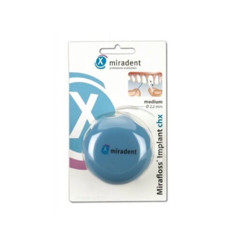 Miradent Mirafloss Implant Chx Medium