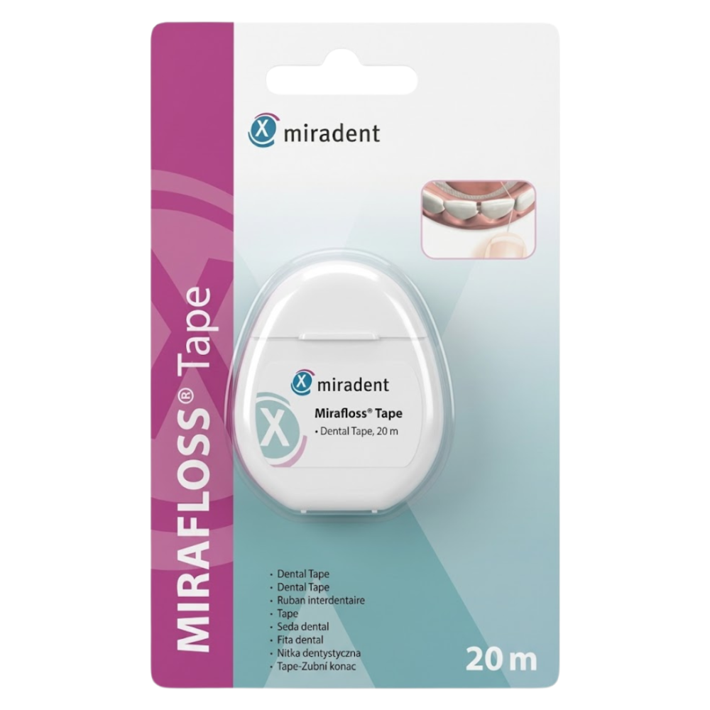 Miradent Mirafloss Tape Dental 20m