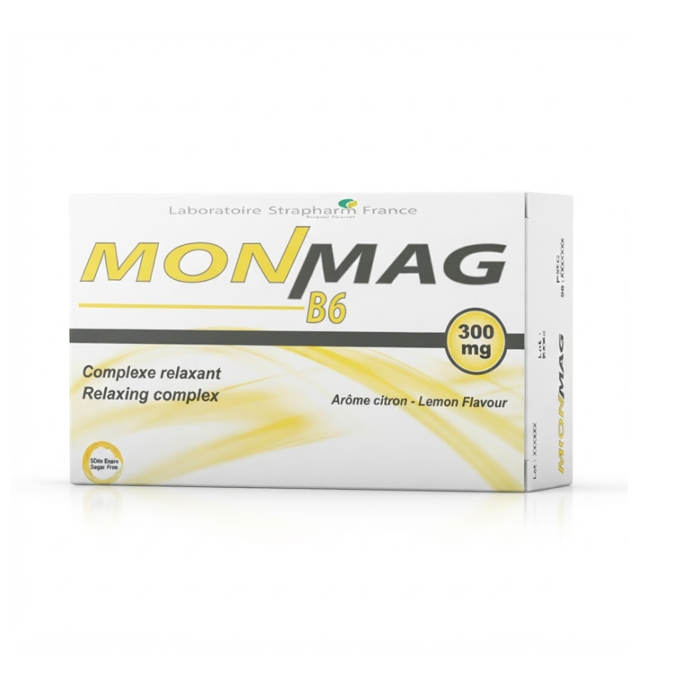 Monmag Citron 300mg 2x15 Comprimes
