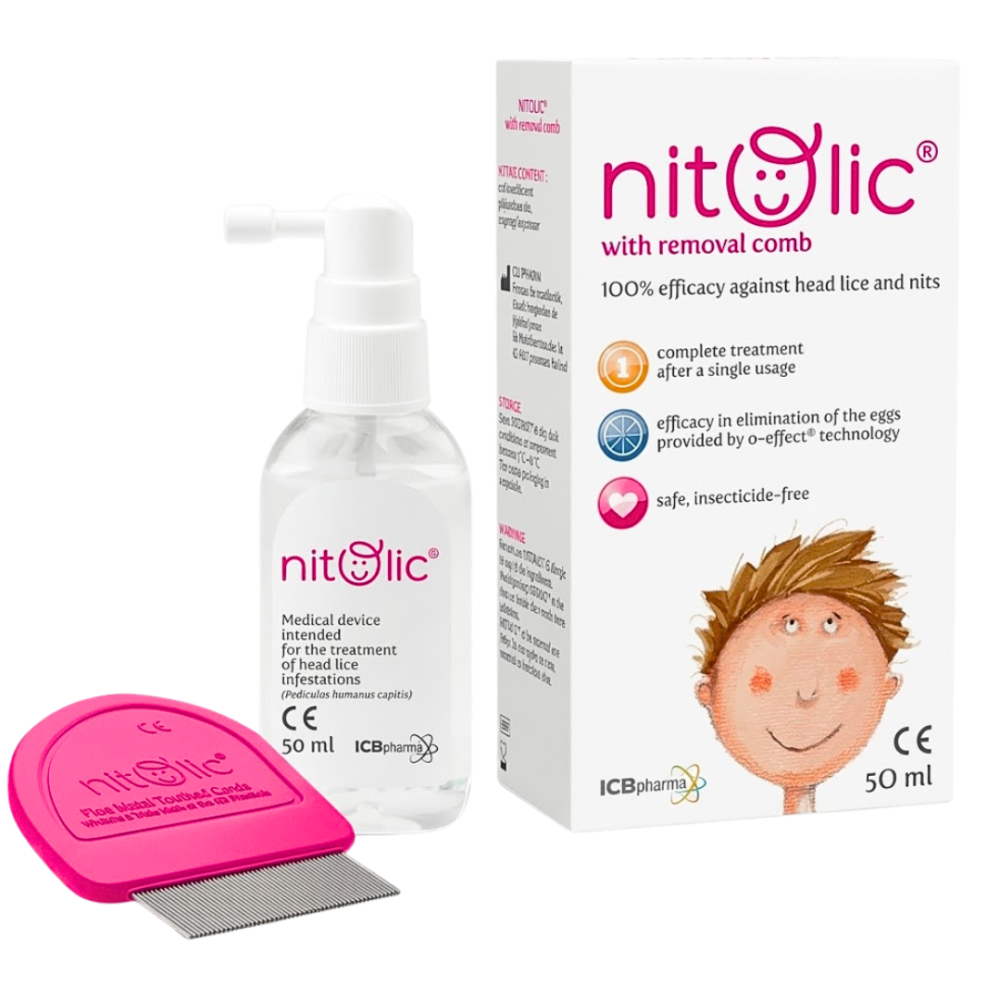 Nitolic Anti Poux Spray 50mlpeigne Pack