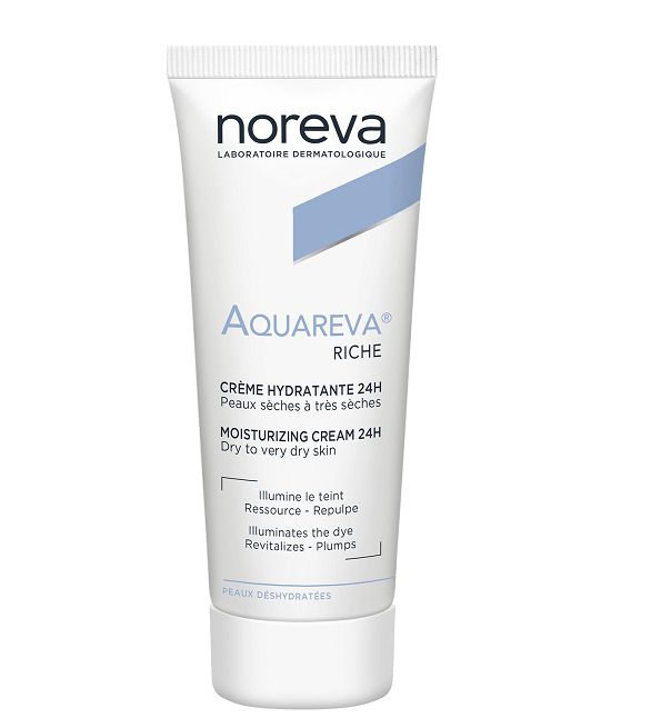 Noreva Aquareva Creme Hydratante 24h Riche 40 Ml
