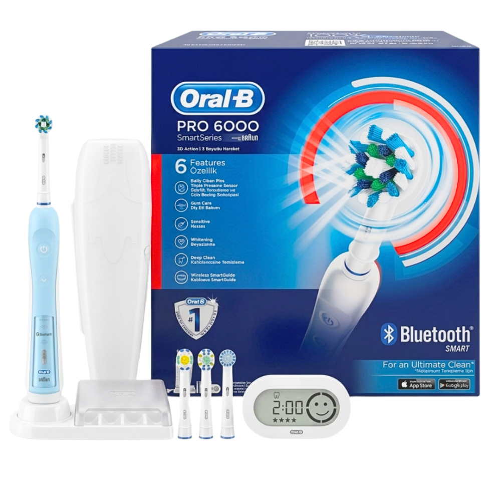 Oral B Pro 6000 Brosse A Dents Rechargable Smartseries