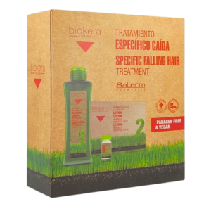 Pack Biokera Shampoing Anti Chute 300mllotion 6 X 10ml Duo Pack