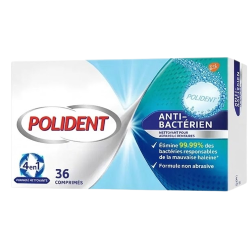 Polident Anti Bacterien 36 Capsules