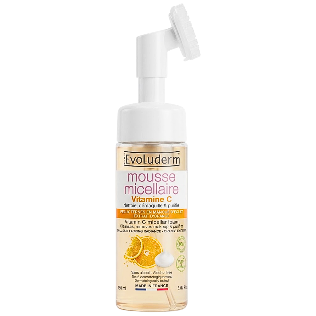 Evoluderm Mousse Micellaire Vitamine C 150ml