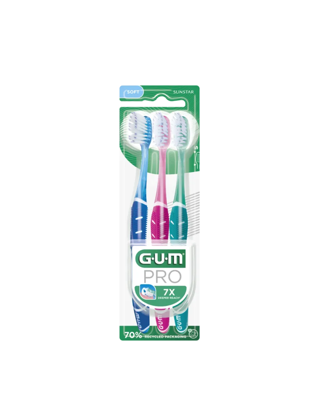 🎁 PACK 🎁 – Gum Brosse A Dents Technique Pro Souple Pack Trio 525/3