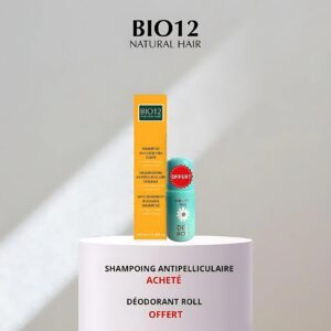 🎁 PACK 🎁 – M&d Bio12 Shampoing Antipelliculaire 250ml + Camomilla Blu Deo Roll PACK