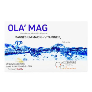 Ola' Mag Magnesium Marin + Vitamine B6 30 Gelules