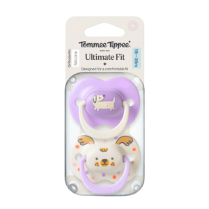 Tommee Tippee 2 Sucettes Ultimate Fit Girl 18-36mois