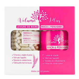🎁 PACK 🎁 – VOLUMA PLUS PACK (LEVURE DE BIERE + MACA)